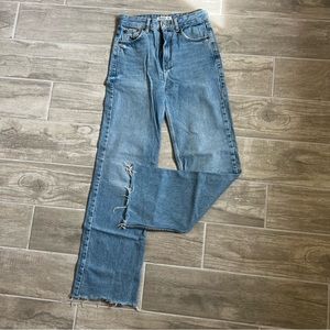 Wideleg Flare Pull&Bear Jeans Size 2